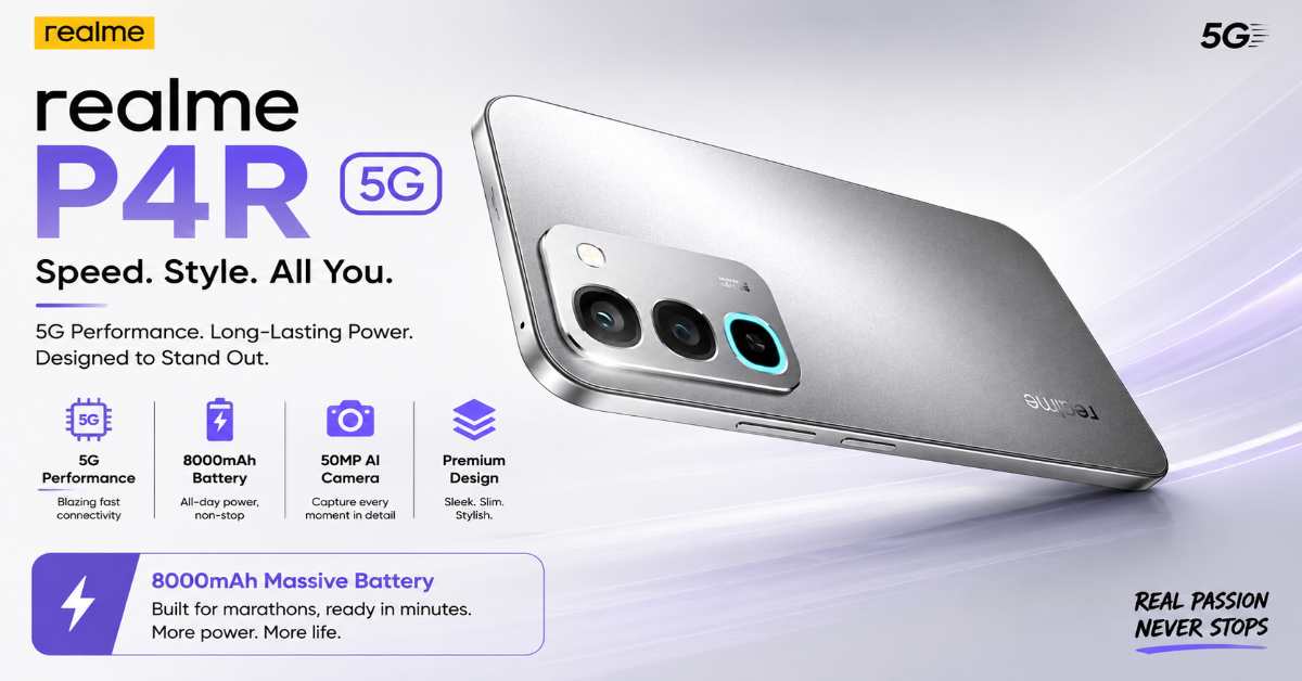 Realme P4R 5G launched in India